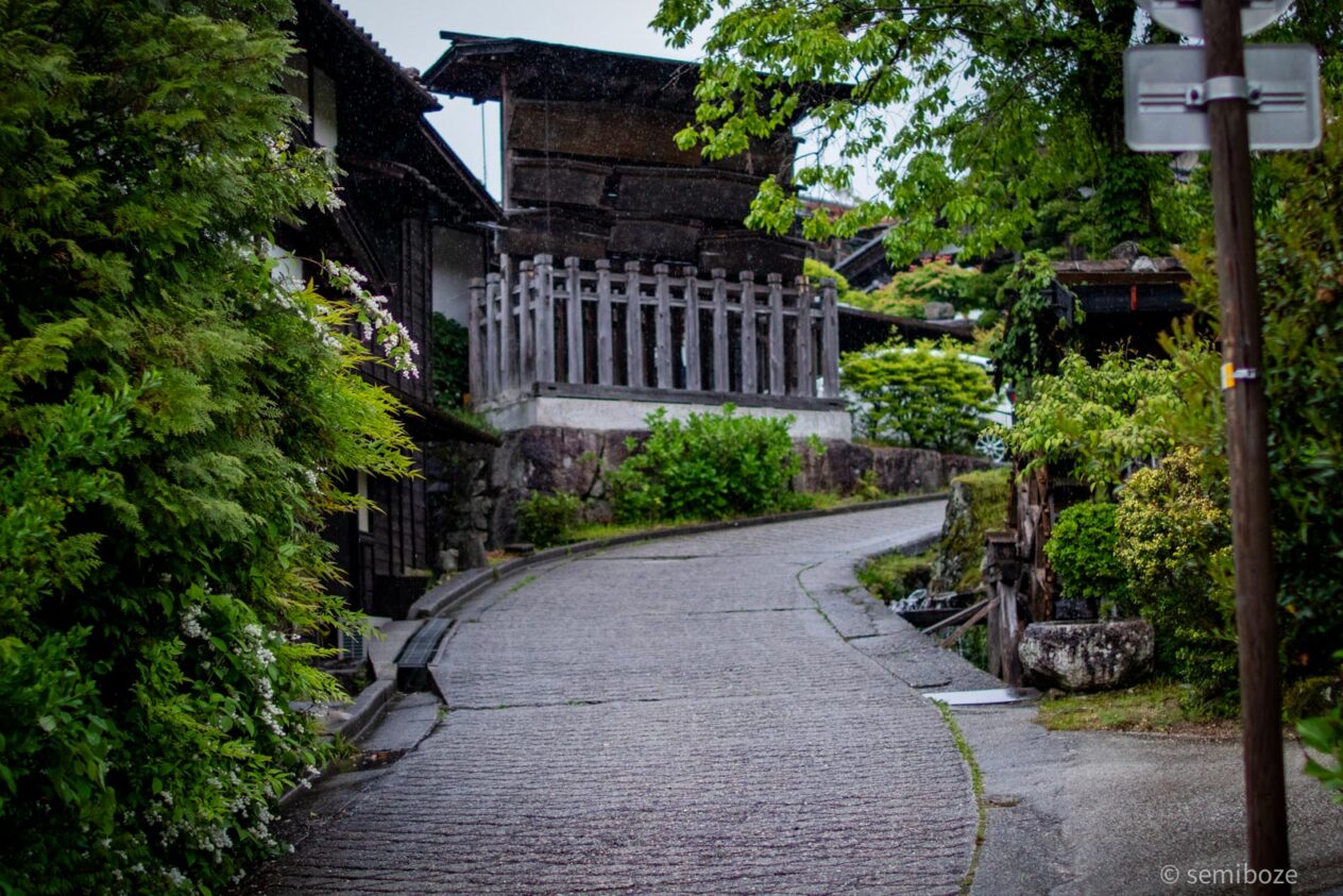 妻籠宿水車小屋