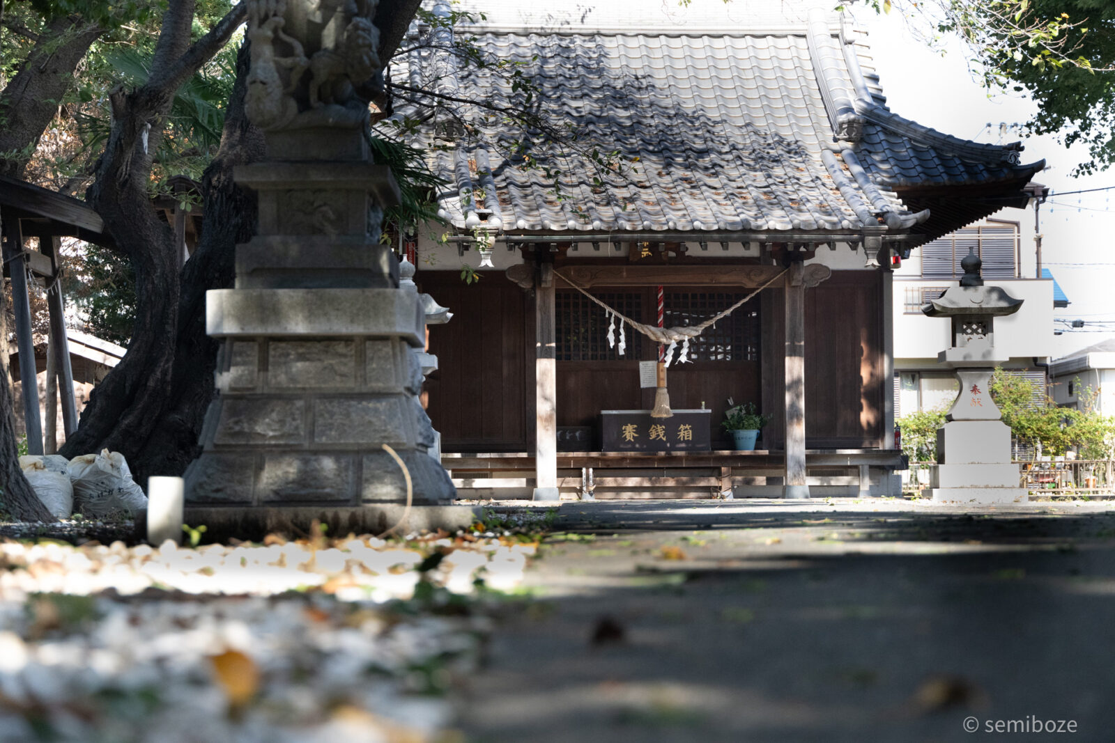 桶川宿 諏訪 雷電神社